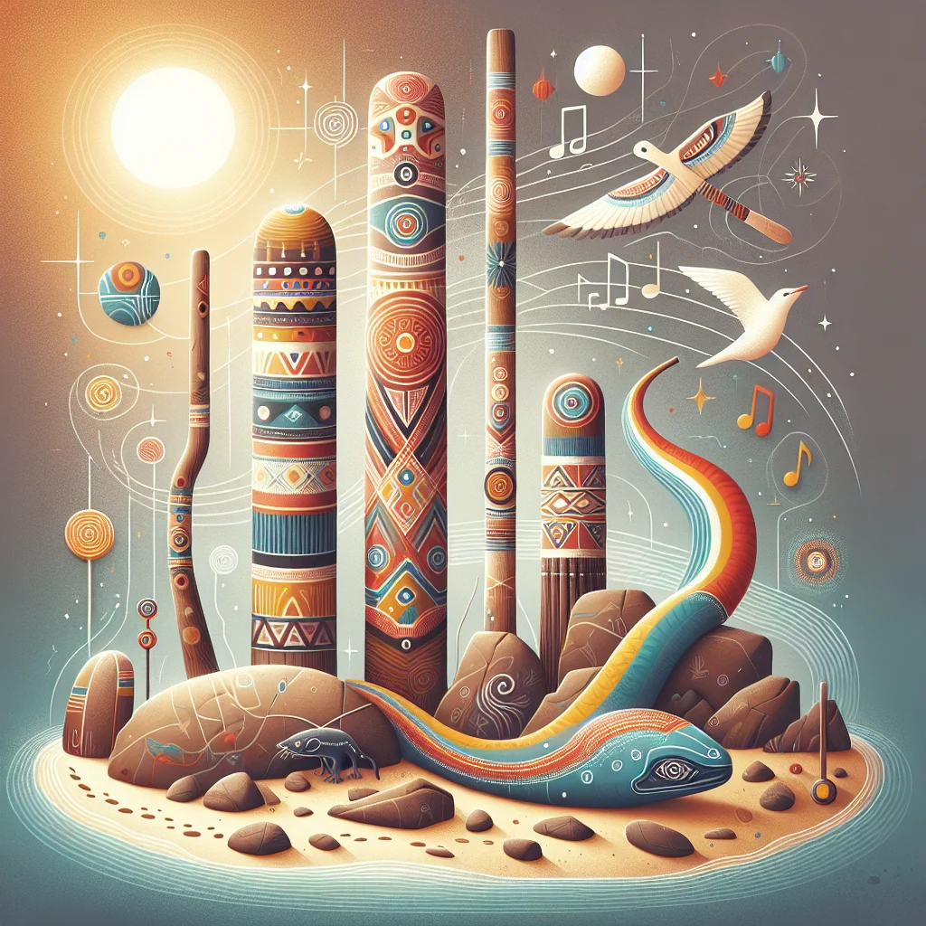 Illustration — Rêve aborigène