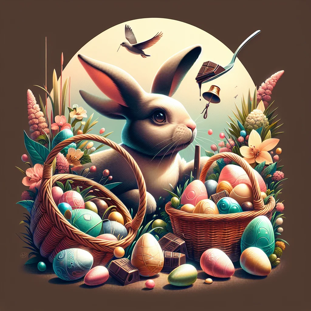 La chasse aux œufs de Pâques