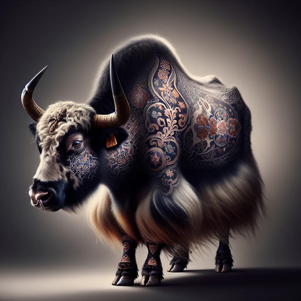 Les tatouages de yaks