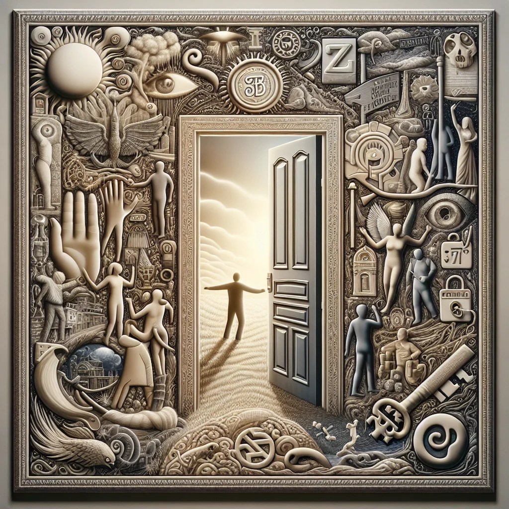 Illustration — Porte ouverte