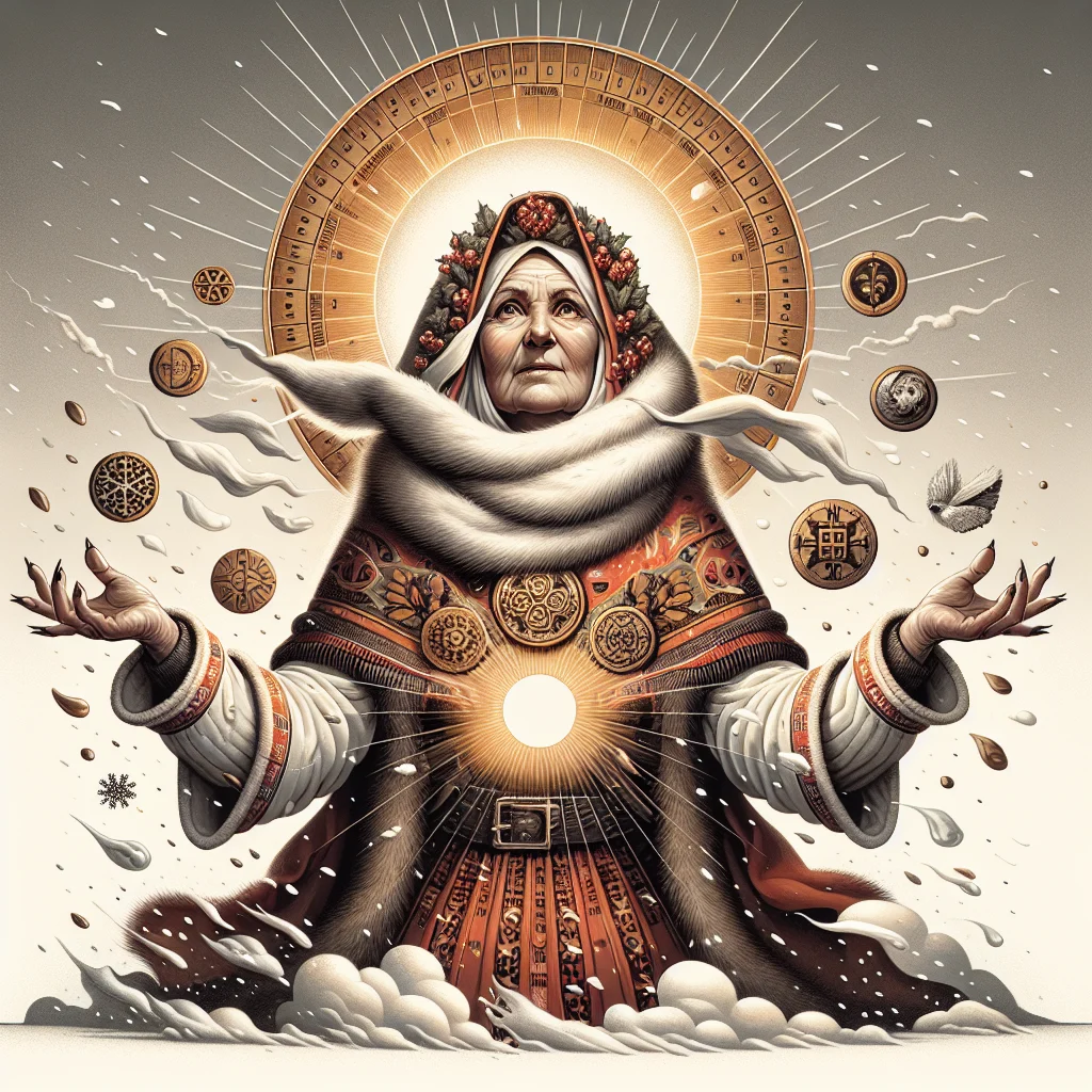 Illustration — Baba Marta