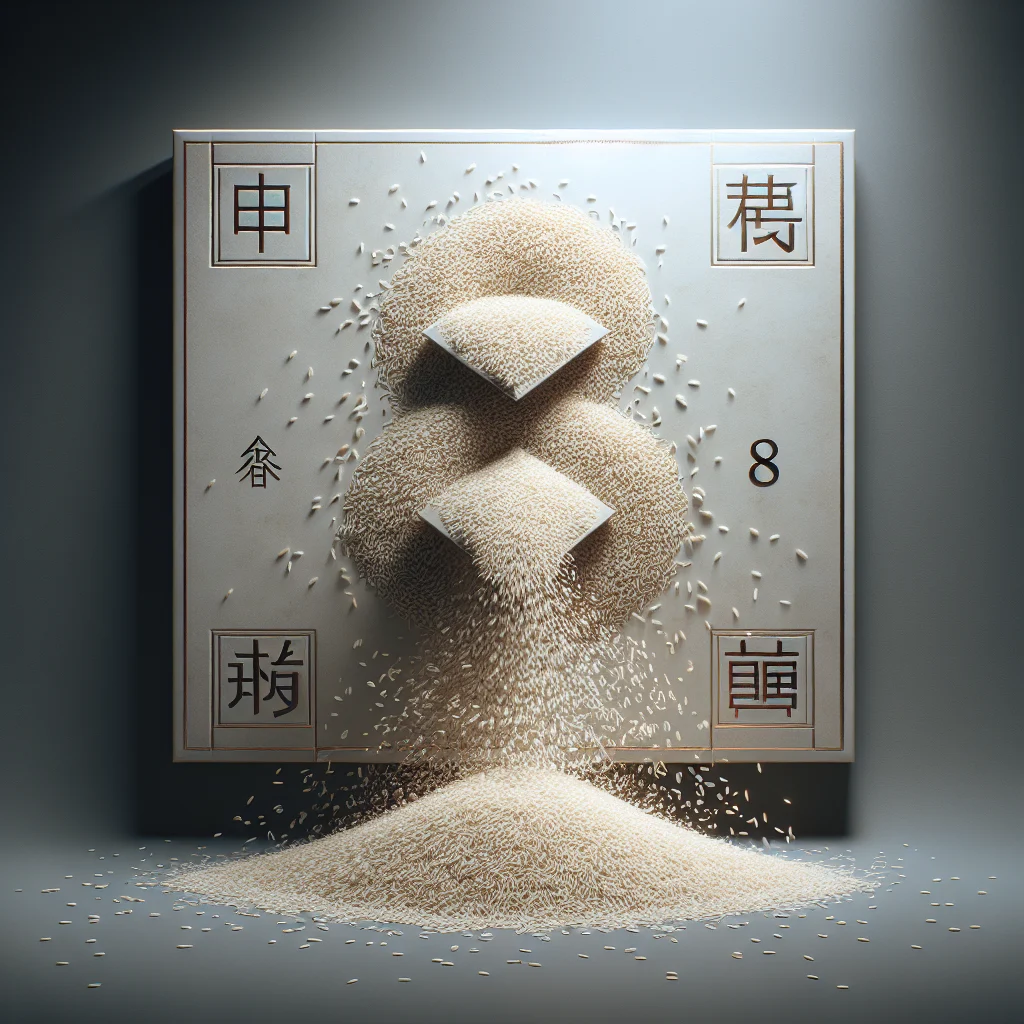 Illustration — Riz renversé