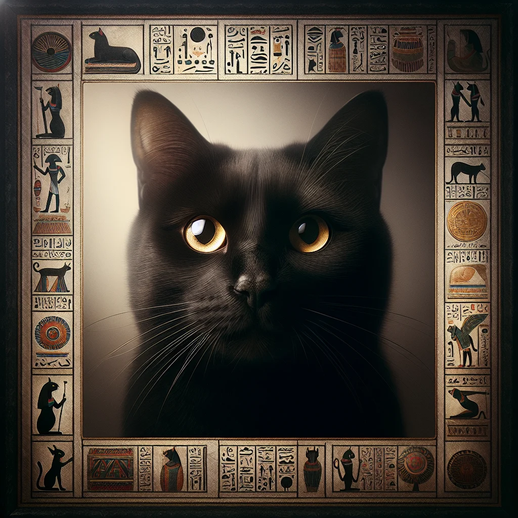 Chat noir porte-bonheur