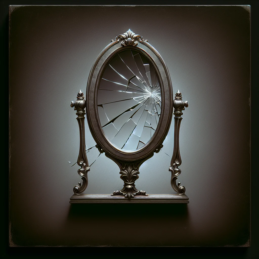 Miroir cassé