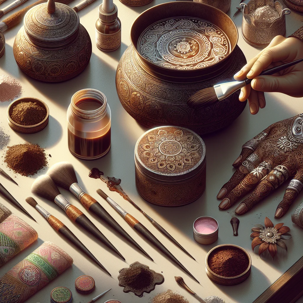 Le rituel de la henné