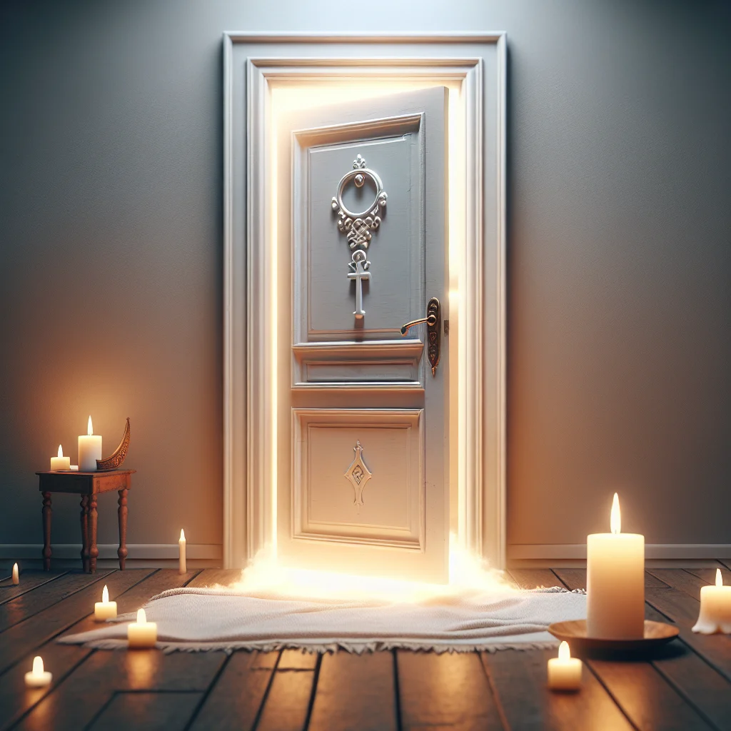 Illustration — Porte qui claque
