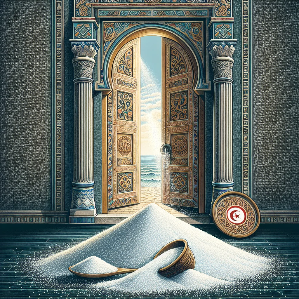 Sel derrière la porte