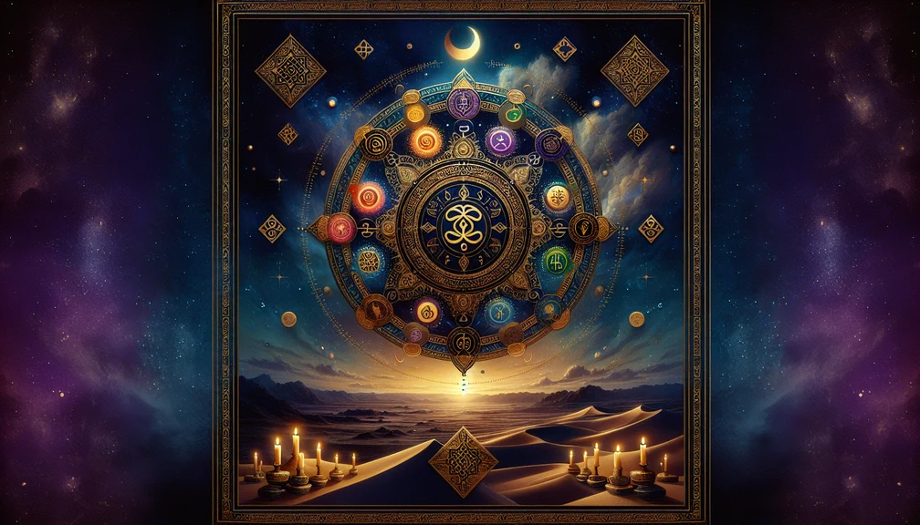 Roue de Vie Amazigh ⵡ